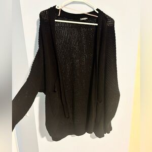 Wild Fable Black Knit Cardigan
